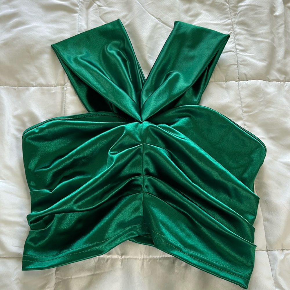 Satin top